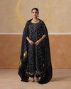 Black Bandhani Work Modal Suit Set